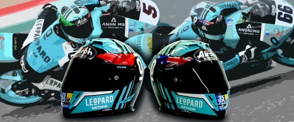 Leopard Team Helmets